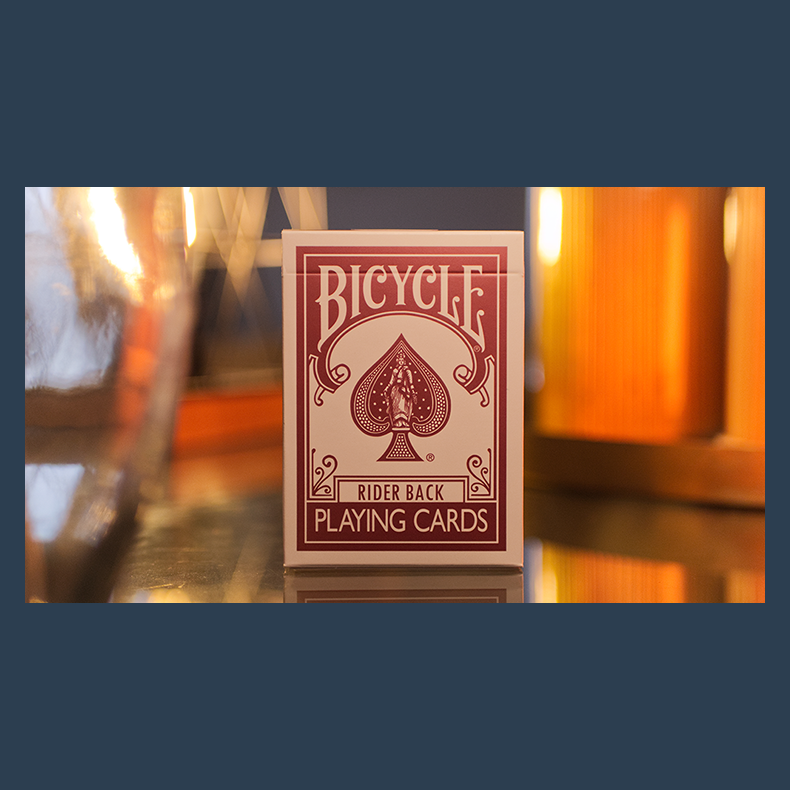 Bicycle Metallic Ruby Playing Cards