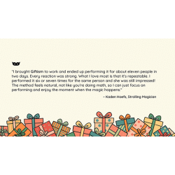 GIFTISM by Deuce Gala Magic.