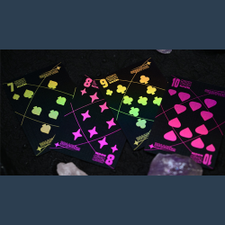 Moon (Black Holo) Playing Cards