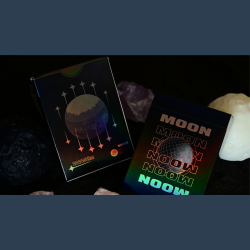 Moon (Black Holo) Playing Cards