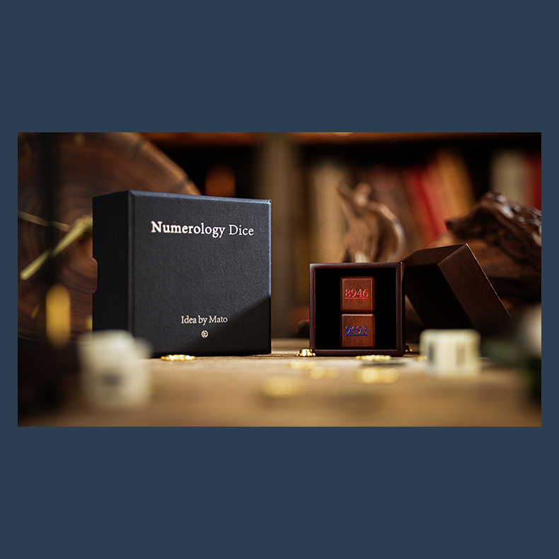 Numerology Dice by Mato and TCC Magic