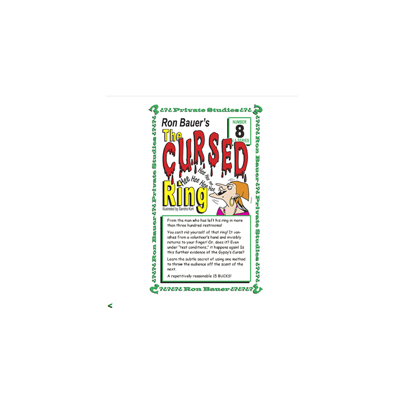 Ron Bauer Series: #8 - The Cursed Ring