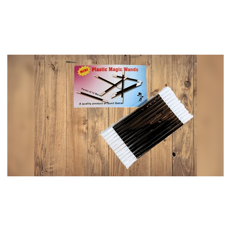 Mini Magic Wands (Black/12 perpack)
