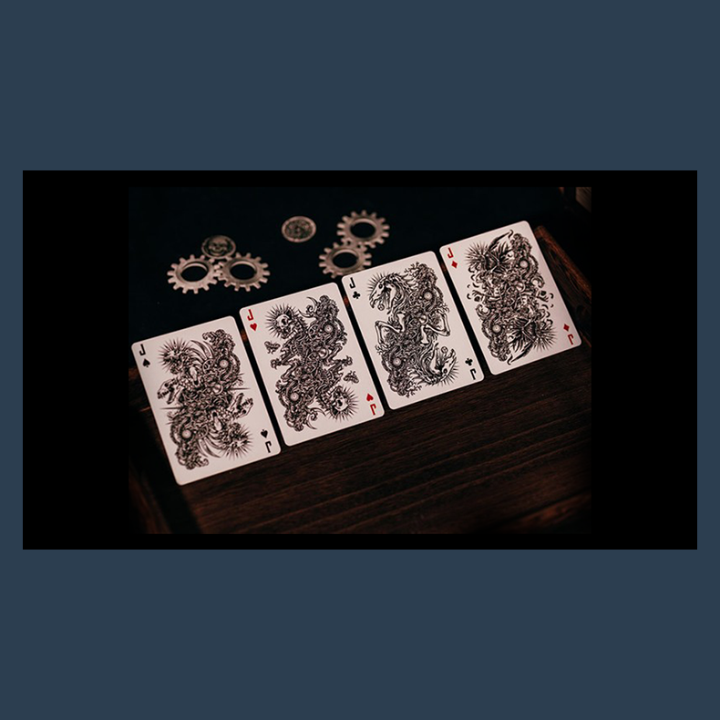 Foiled Mortalis Machina Edition Playing Cards
