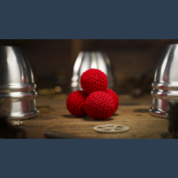 Aluminum Alloy Cups and Balls Set by TCC Magic