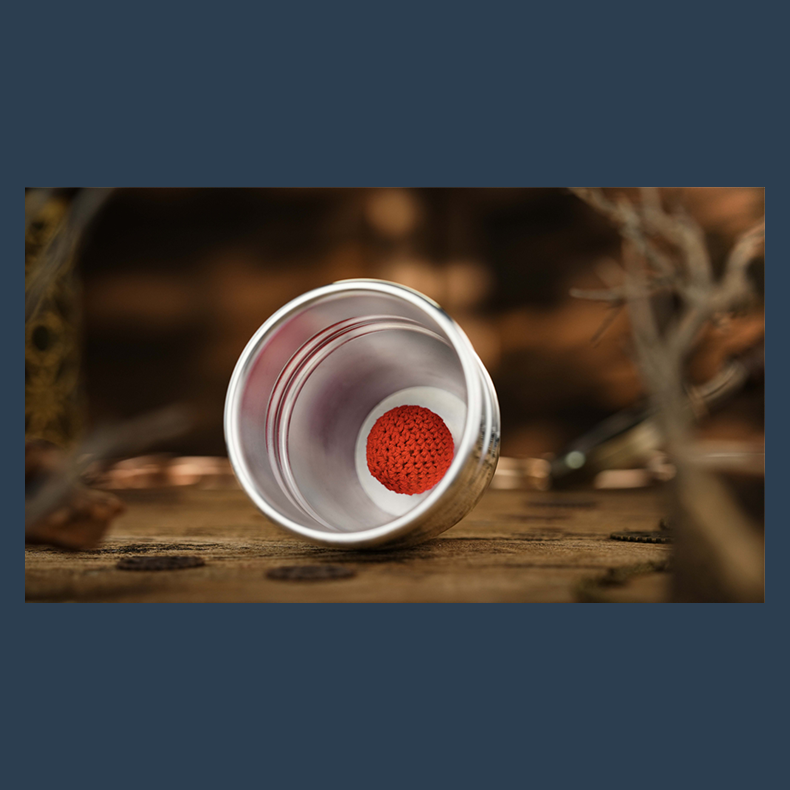 Aluminum Alloy Cups and Balls Matching Chop Cup by TCC Magic