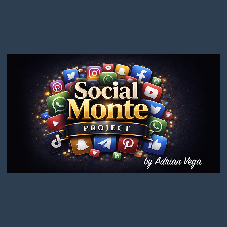 Social Monte Project by Adrian Vega and CrazyJokers