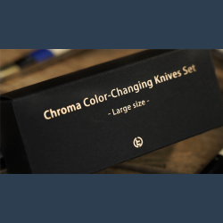 Chroma Color-Changing Knives Set (Large Size) by TCC Magic