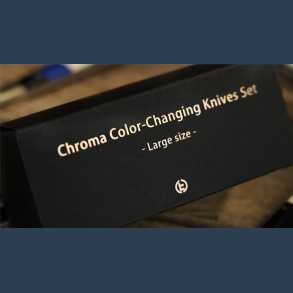 Chroma Color-Changing Knives Set (Large Size) by TCC Magic