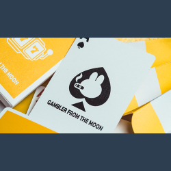 Gilded Milk Casino Deck (Silver) by Bacon Playing Card Company