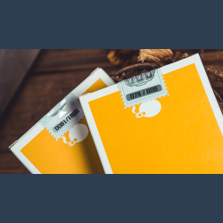 Gilded Milk Casino Deck (Silver) by Bacon Playing Card Company