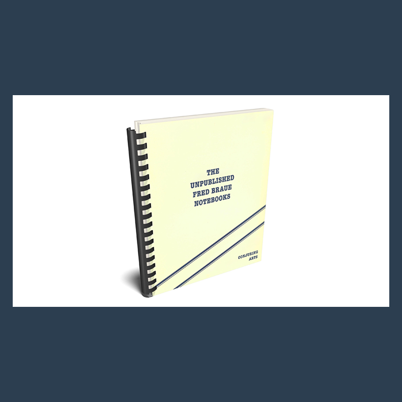 The Fred Braue Notebooks - Volumes #1-8 Set
