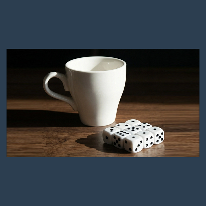 Forcing Cup Dice Set by Magic Express