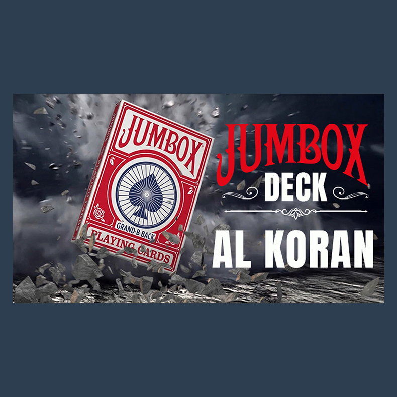 Jumbox Koran Deck (Red) by Magic Dream