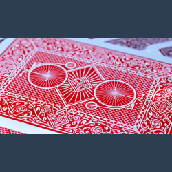 Jumbox Invisible Deck (Red) by Magic Dream