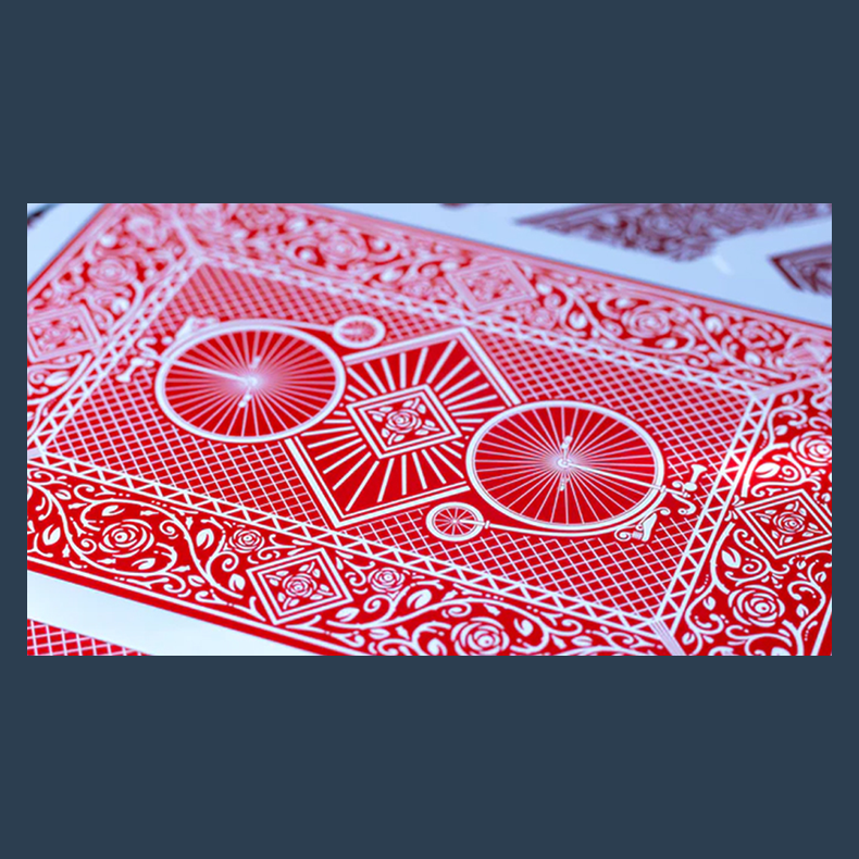 Jumbox Invisible Deck (Red) by Magic Dream