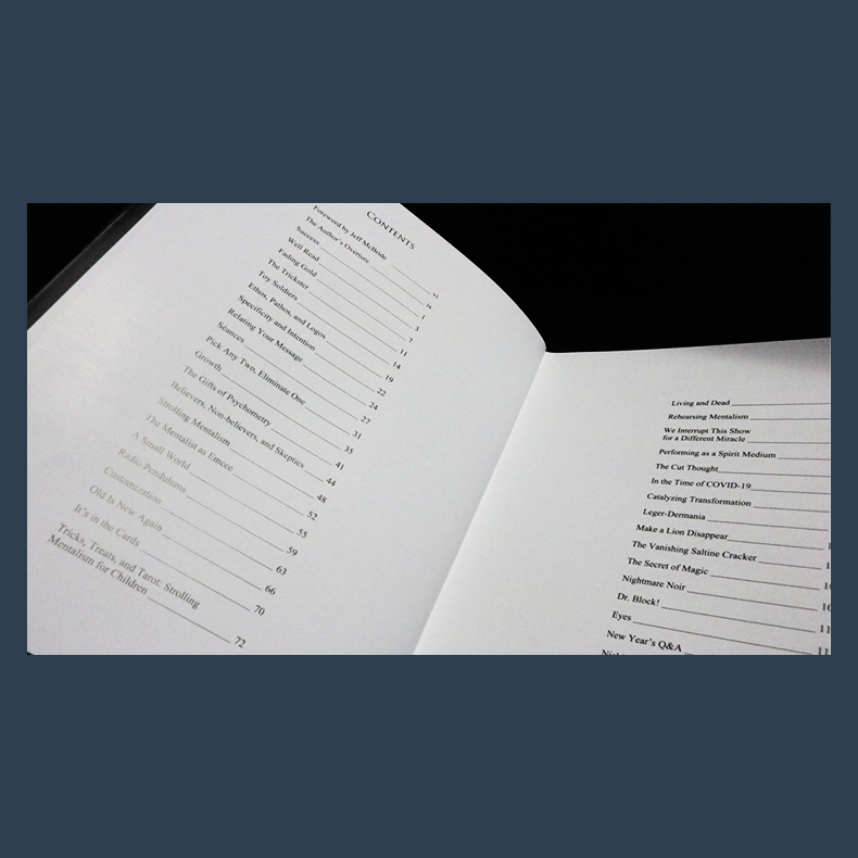 On Second Thought... Mentalism, Meaning, and Performance by Paul Draper