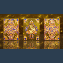 Zodiac (Taurus) Luminous Edition Playing Cards by TCC
