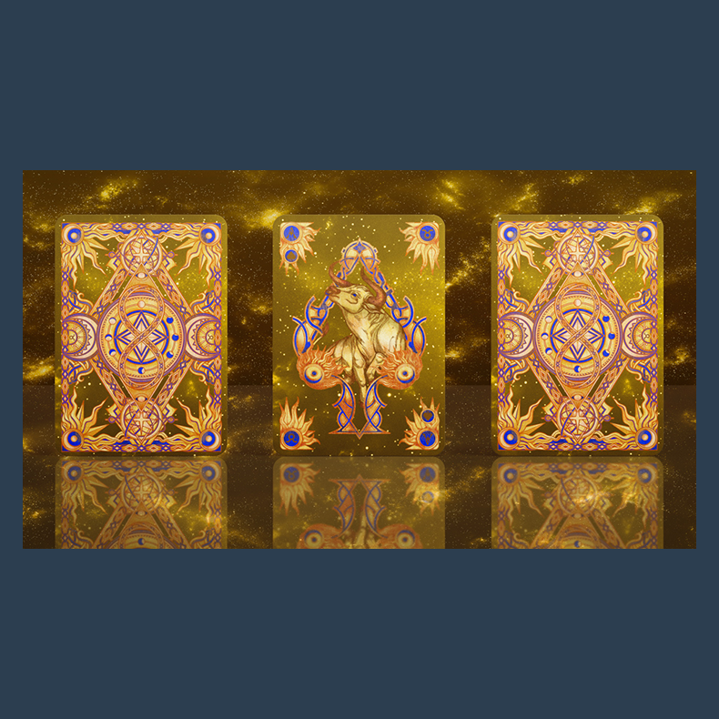 Zodiac (Taurus) Luminous Edition Playing Cards by TCC
