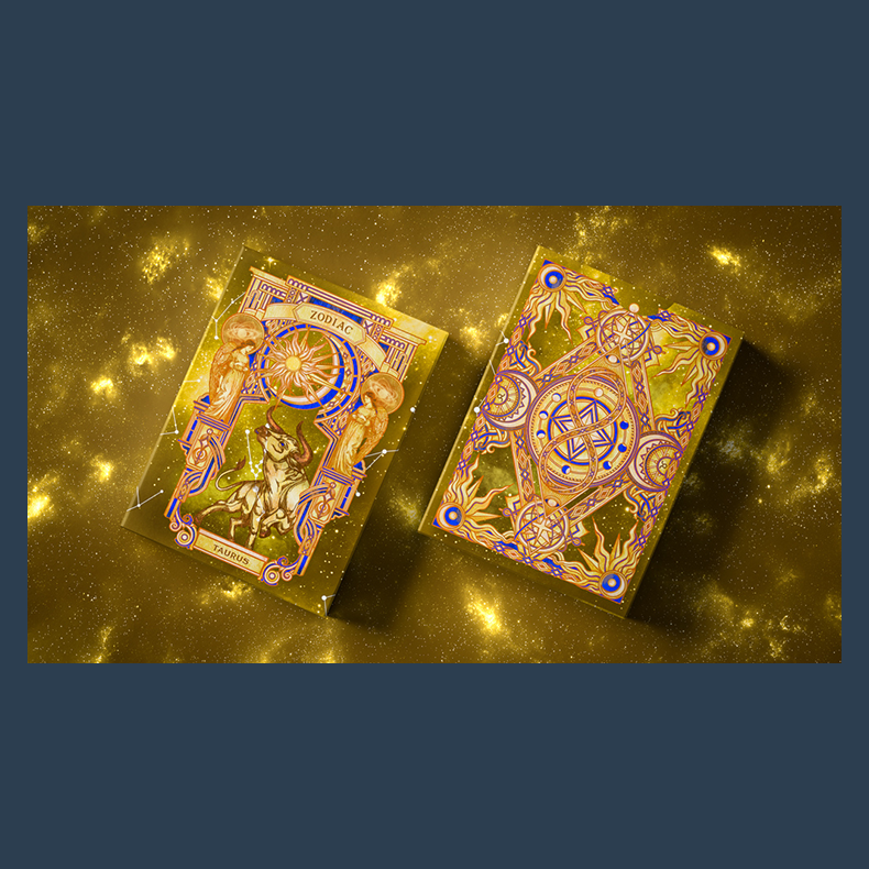 Zodiac (Taurus) Luminous Edition Playing Cards by TCC