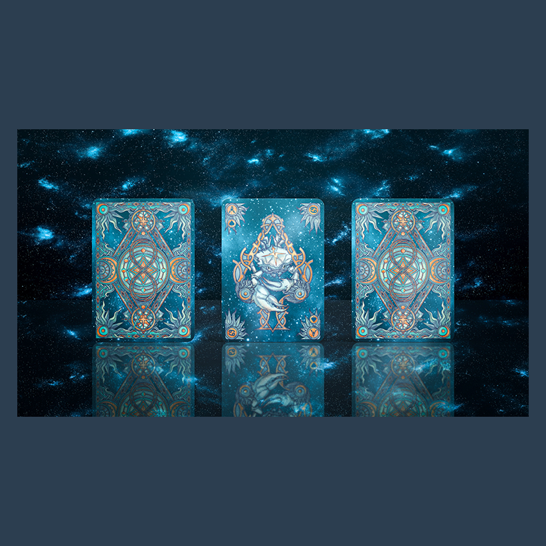Zodiac (Cancer) Luminous Edition Playing Cards by TCC