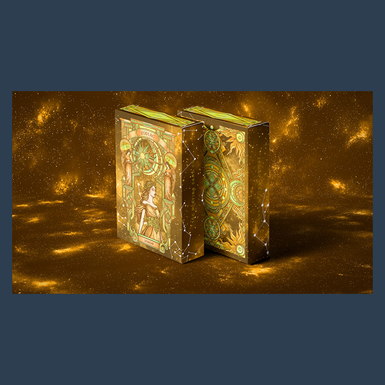 Zodiac (Virgo) Luminous Edition Playing Cards by TCC