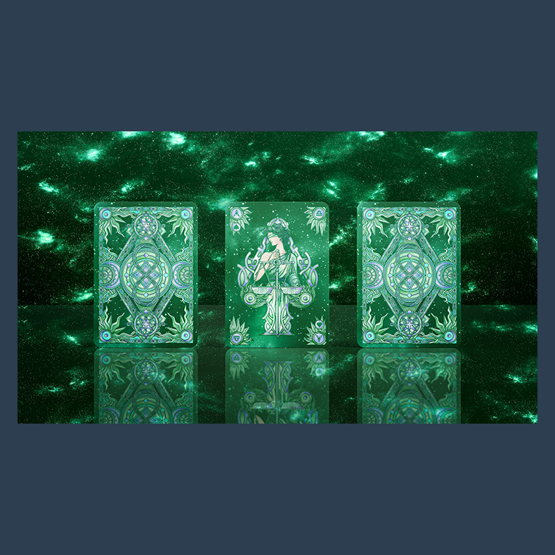 Zodiac (Libra) Luminous Edition Playing Cards by TCC