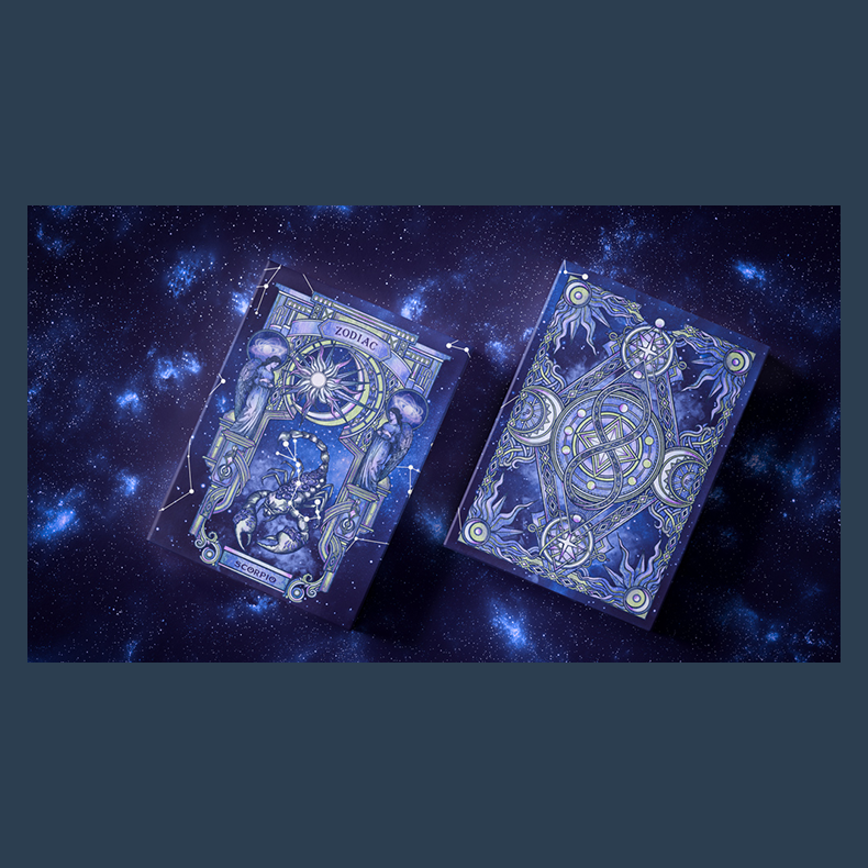 Zodiac (Scorpio) Luminous Edition Playing Cards by TCC