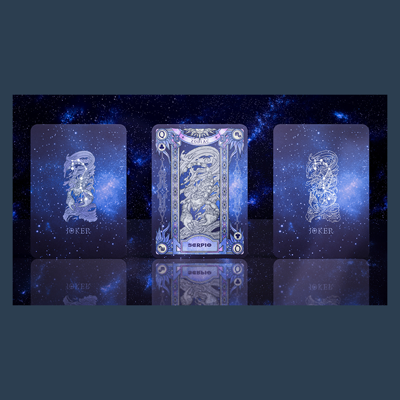 Zodiac (Scorpio) Luminous Edition Playing Cards by TCC