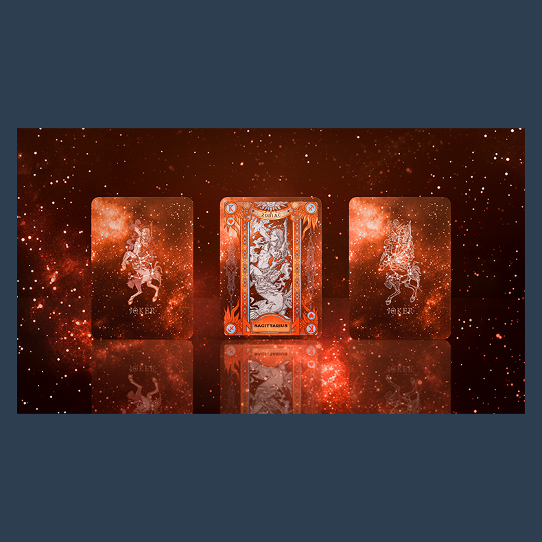 Zodiac (Sagittarius) Luminous Edition Playing Cards by TCC