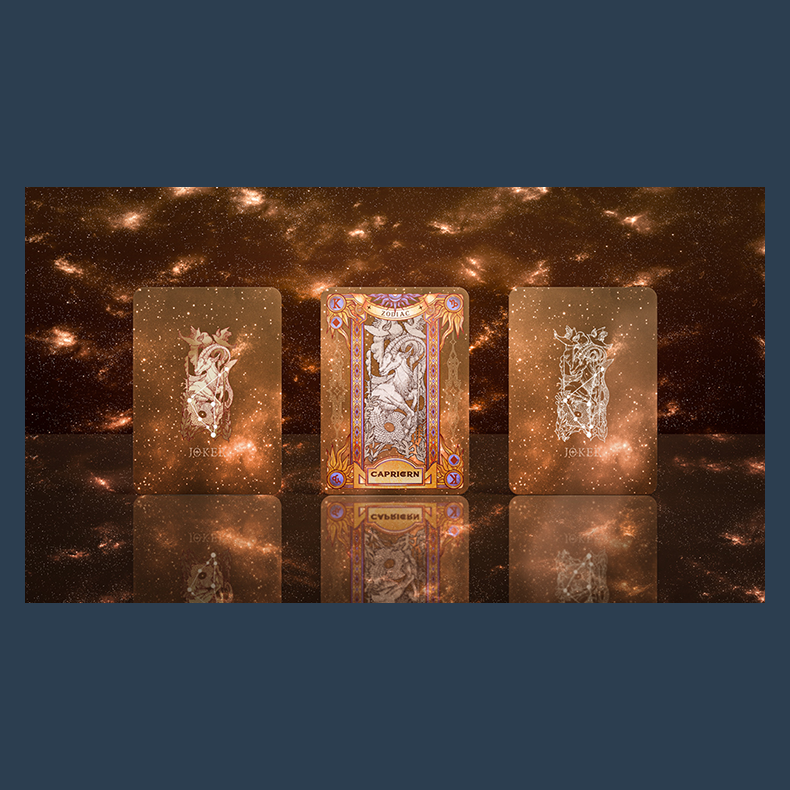 Zodiac (Capricorn) Luminous Edition Playing Cards by TCC