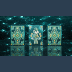 Zodiac (Aquarius) Luminous Edition Playing Cards by TCC
