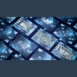 Zodiac (Pisces) Luminous Edition Playing Cards by TCC
