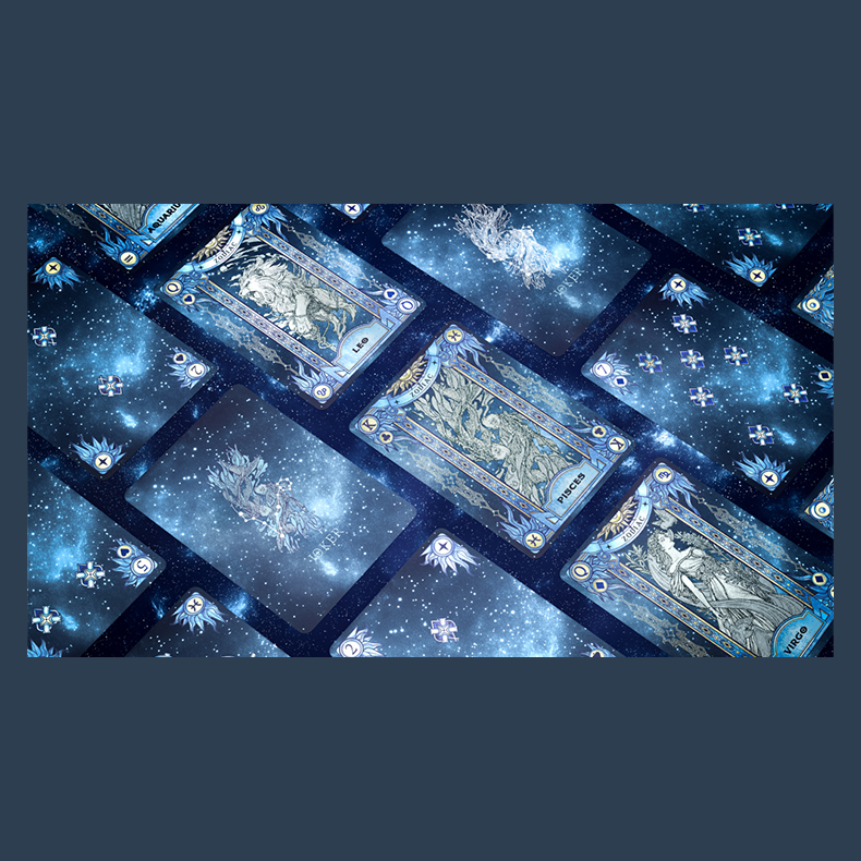 Zodiac (Pisces) Luminous Edition Playing Cards by TCC