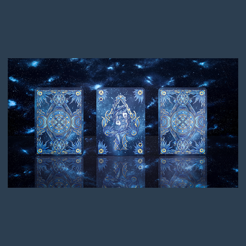 Zodiac (Pisces) Luminous Edition Playing Cards by TCC