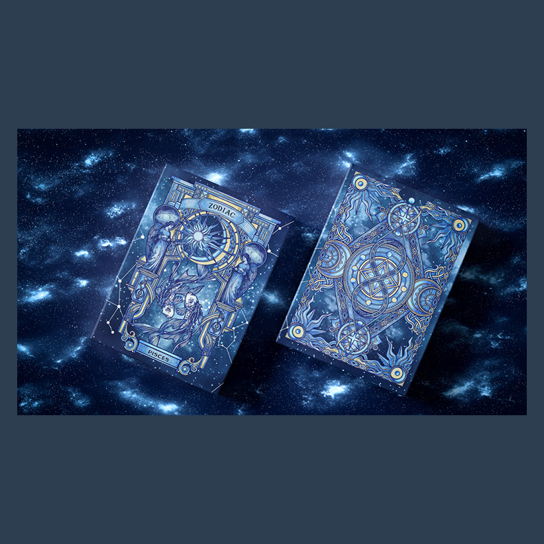 Zodiac (Pisces) Luminous Edition Playing Cards by TCC