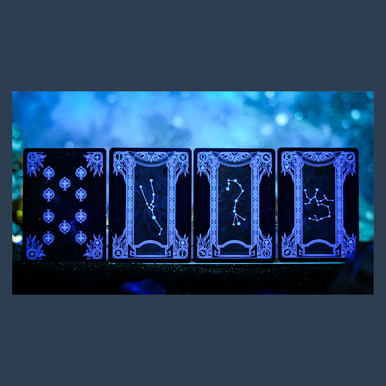 Zodiac (Astrology Chart) Luminous Edition Playing Cards by TCC