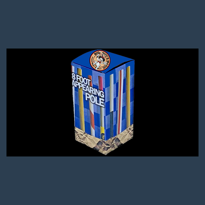 Appearing 8 Foot Tootsie Roll Pole by Big Guys Magic