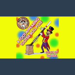 Appearing 8 Foot Tootsie Roll Pole by Big Guys Magic