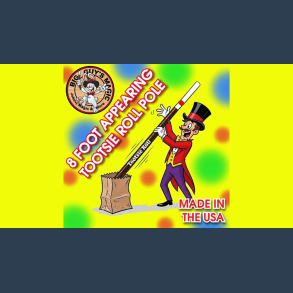 Appearing 8 Foot Tootsie Roll Pole by Big Guys Magic