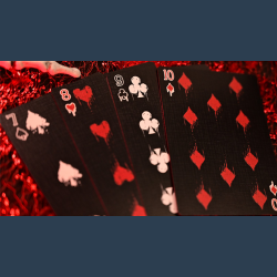 Crimson Maple Playing Cards by Evokad
