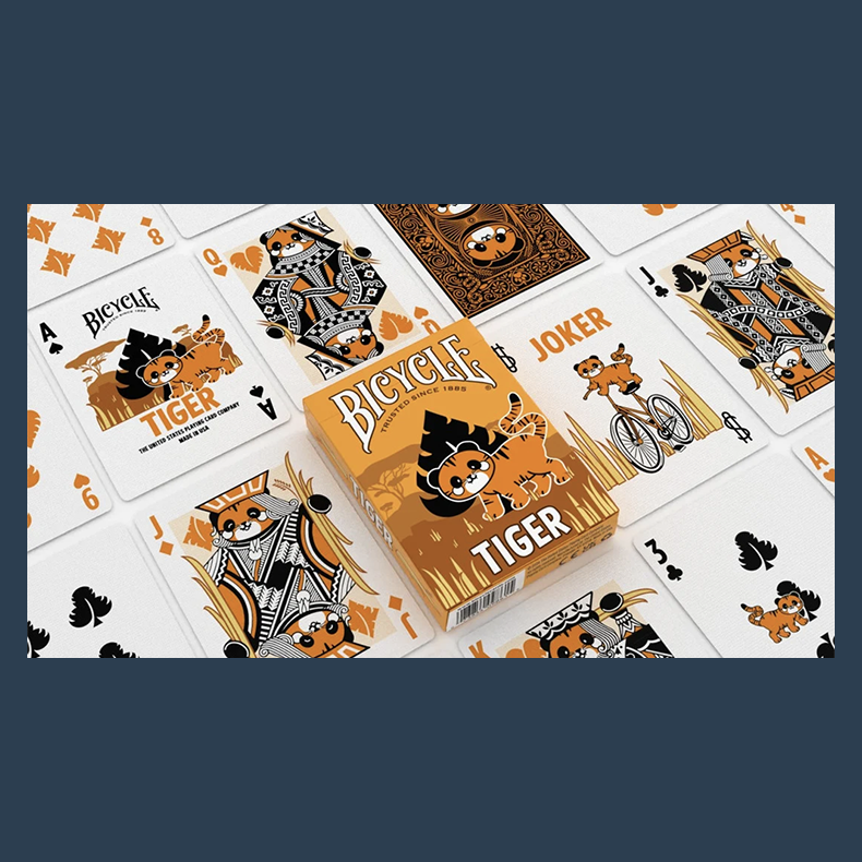Bicycle Tiger Playing Cards by US Playing Card Co