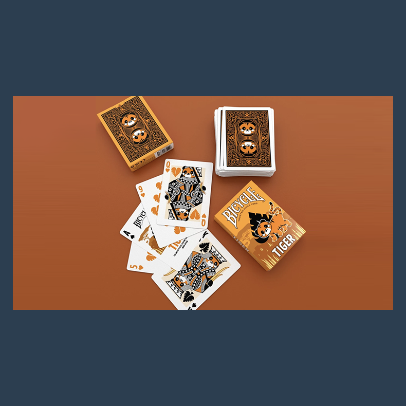 Bicycle Tiger Playing Cards by US Playing Card Co