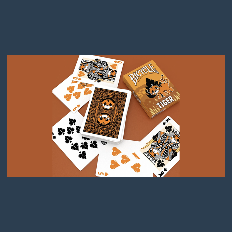 Bicycle Tiger Playing Cards by US Playing Card Co