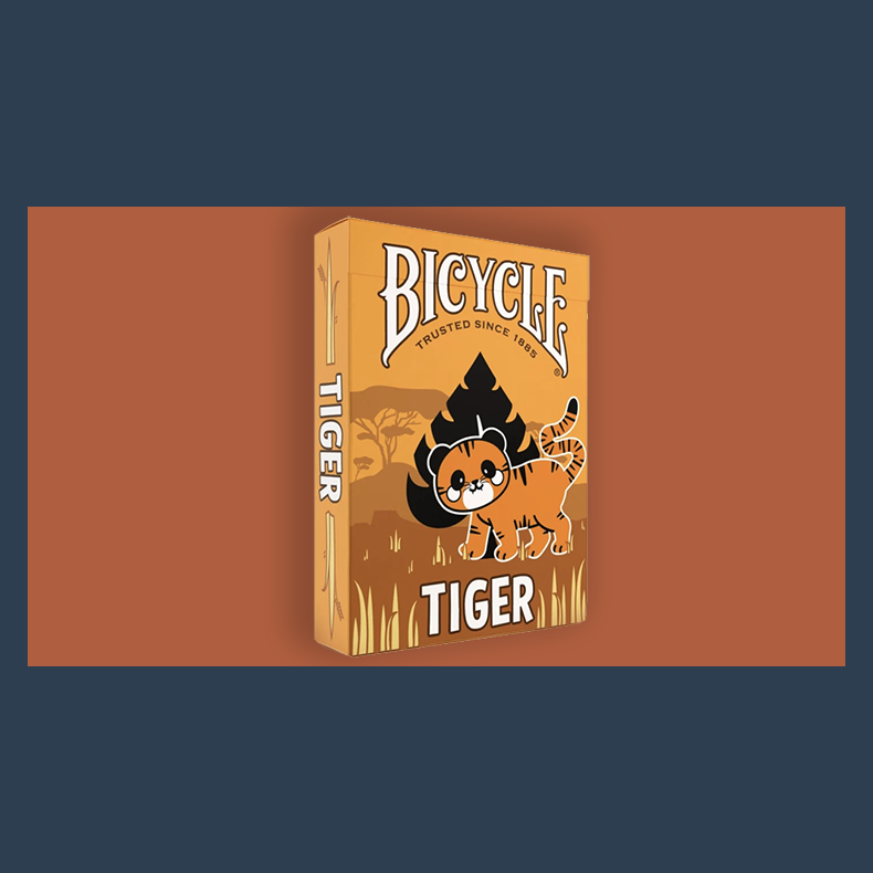 Bicycle Tiger Playing Cards by US Playing Card Co
