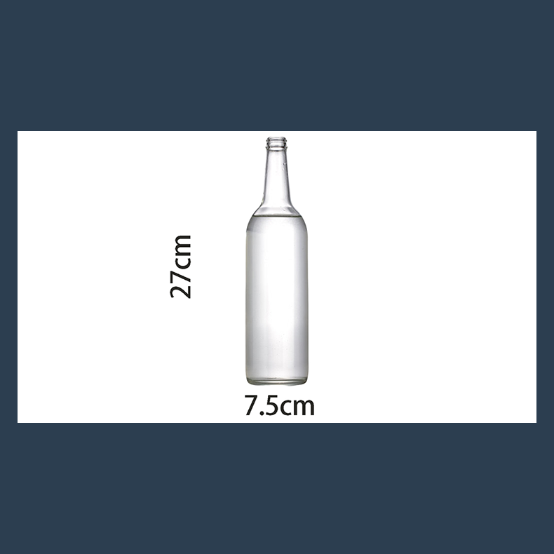 Self Exploding Transparent Beer Bottle (Large) by Wance