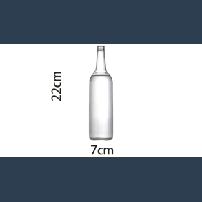 Self Exploding Transparent Beer Bottle (Small) by Wance