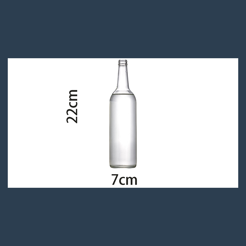 Self Exploding Transparent Beer Bottle (Small) by Wance