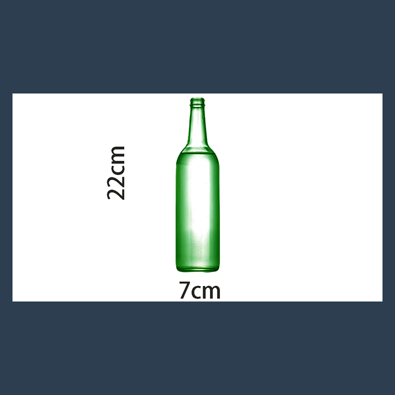 Self Exploding Green Beer Bottle (Small) by Wance