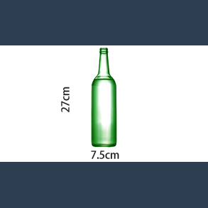 Self Exploding Green Beer Bottle (Large) by Wance